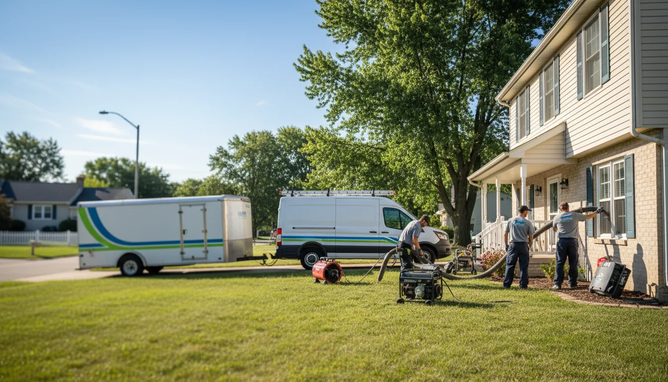 Flooded Basement Restoration And Cleanup With Repair in Ponca, NE near me